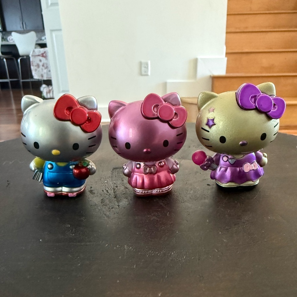 Hello Kitty Sanrio MetalFigs Metal Mini Figures Set of 3